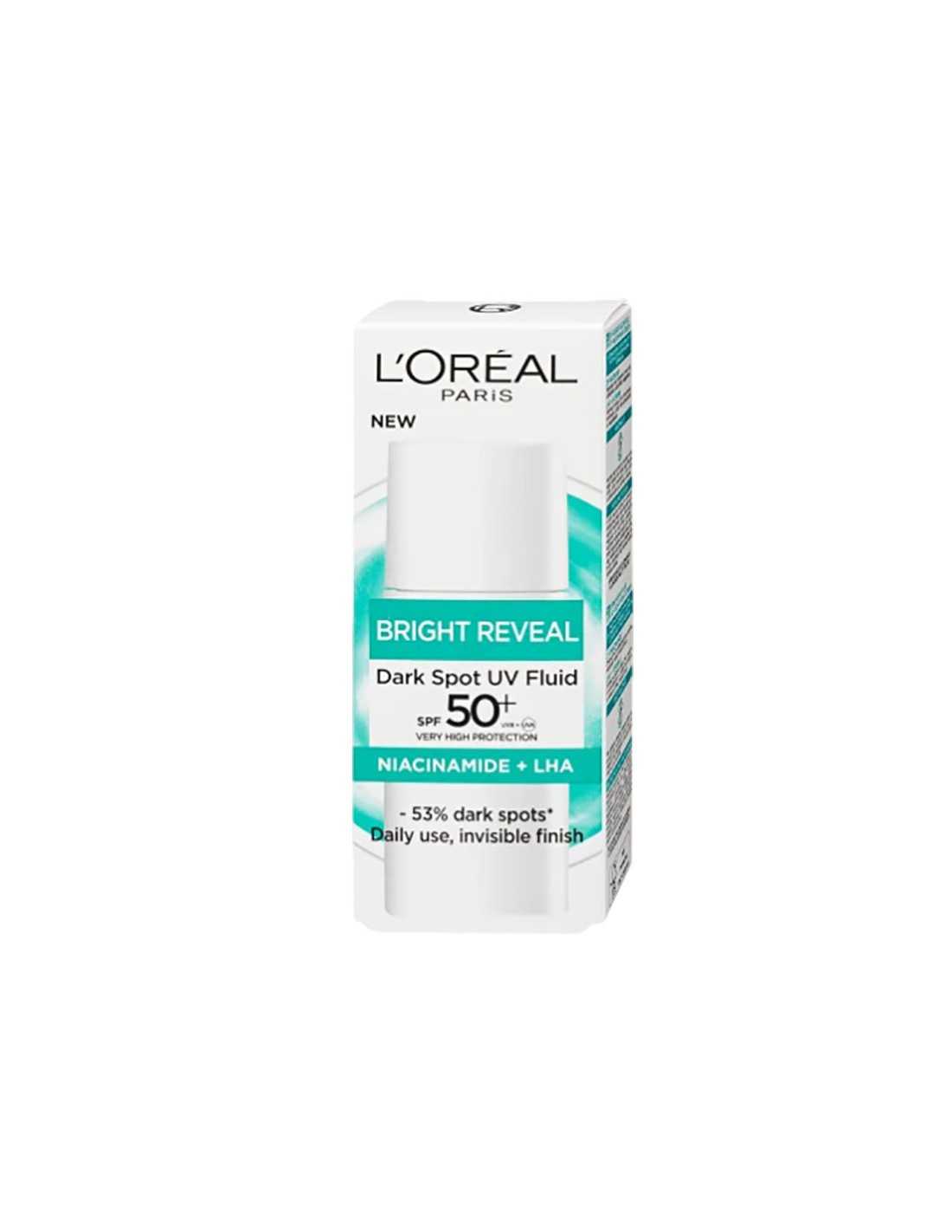 Loreal Bright Reveal 50 Plus Dark Spot UV Fluid