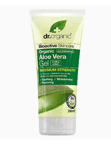 Bioactive Skincare Maximum Strength Organic Aloe Vera Gel