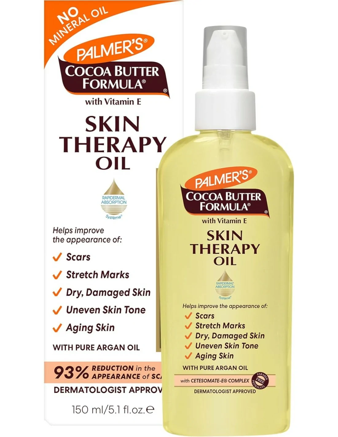 Cocoa Butter Formula with Vitamin E, Skin Therapy Oil, 5.1 fl oz (150 ml)