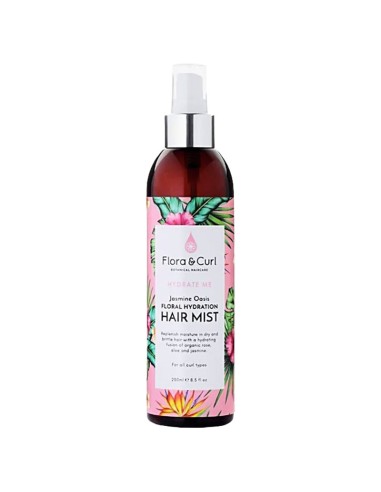 Flora And Curl Hydrate Me Jasmine Oasis Floral Hair Mist