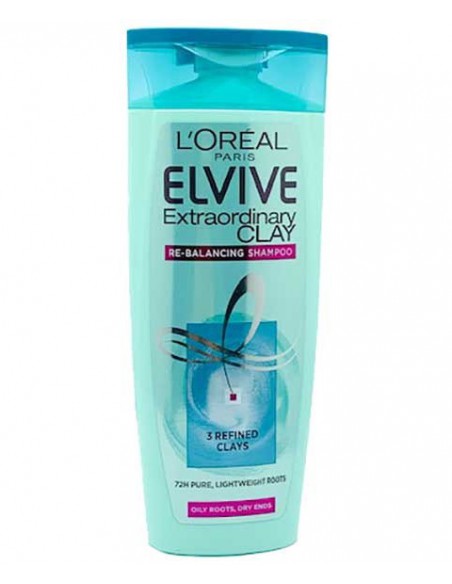 Elvive Extraordinary Clay Re Balancing Shampoo