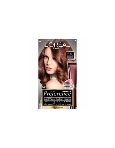 Preference Infinia Permanent Color 5.23 Chocolate Rose Gold